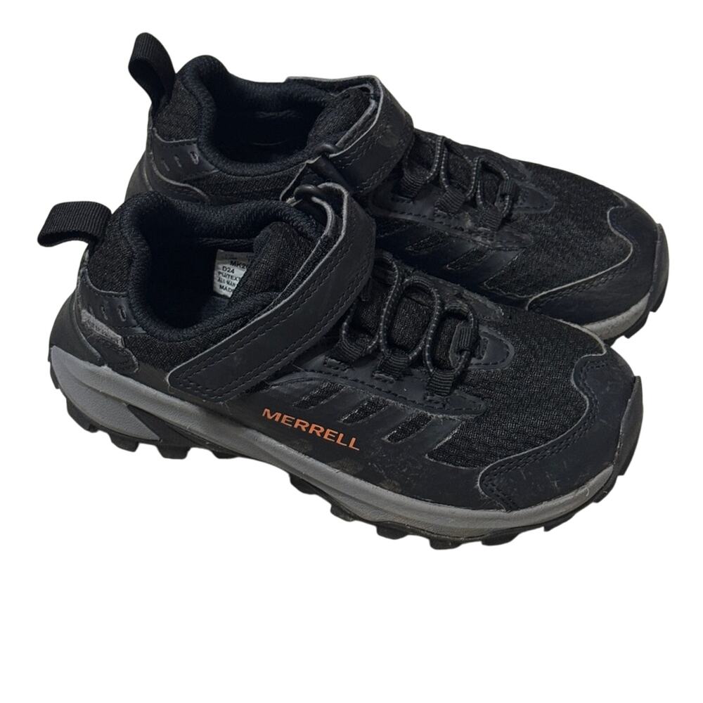Merrell Big Kid's Moab Speed 2 Low A/C Waterproof Black Size 13